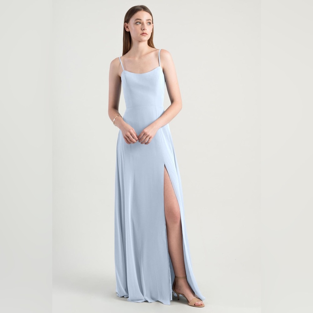 JENNY YOO- Kiara Bridesmaid Dress- Whisper Blue, Size 12